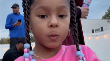 Tears flow as little girl learns her mom's best friend is expecting a boy