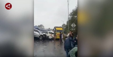 Polda Jabar ungkap penyebab kecelakaan di Tol Cipularang Km 92
