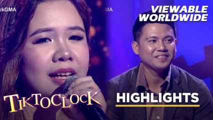 TiktoClock: Jessa Mae Gallamaso at Marvin Mendoza, kukumustahin nina Mamang at Kuya Kim!