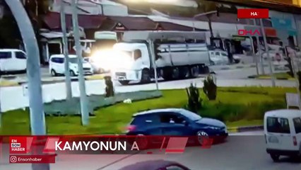 Hatay'da kamyonun altında kalan yaya hayatını kaybetti