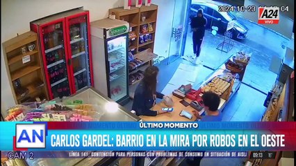 Carlos Gardel: barrio en la mira por robos en el Oeste