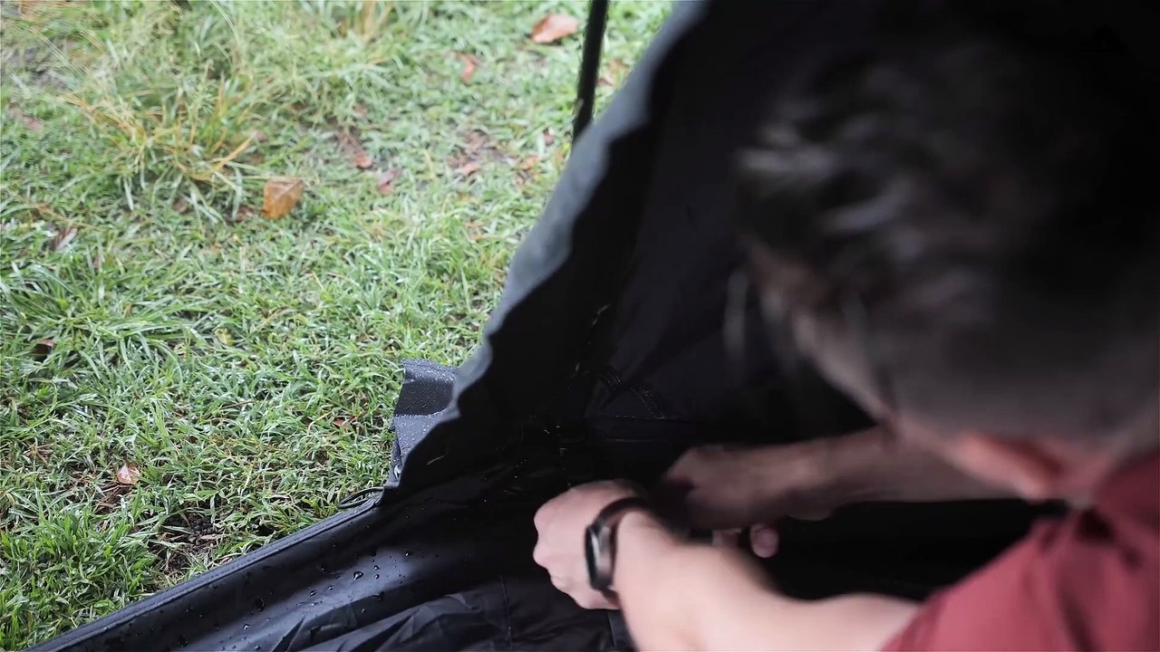 This CAR TENT is perfect for RAIN and STORM [ Solo Camping ASMR ]