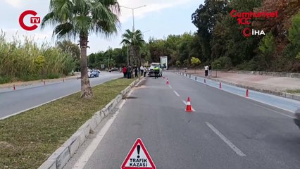 Alanya’da otomobil palmiye ağacına çarptı: 1 ölü, 3 yaralı