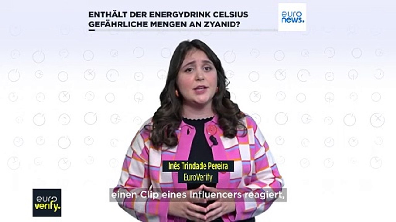 Faktencheck: Enthält der Energydrink Celsius gefährliche Mengen an Zyanid?