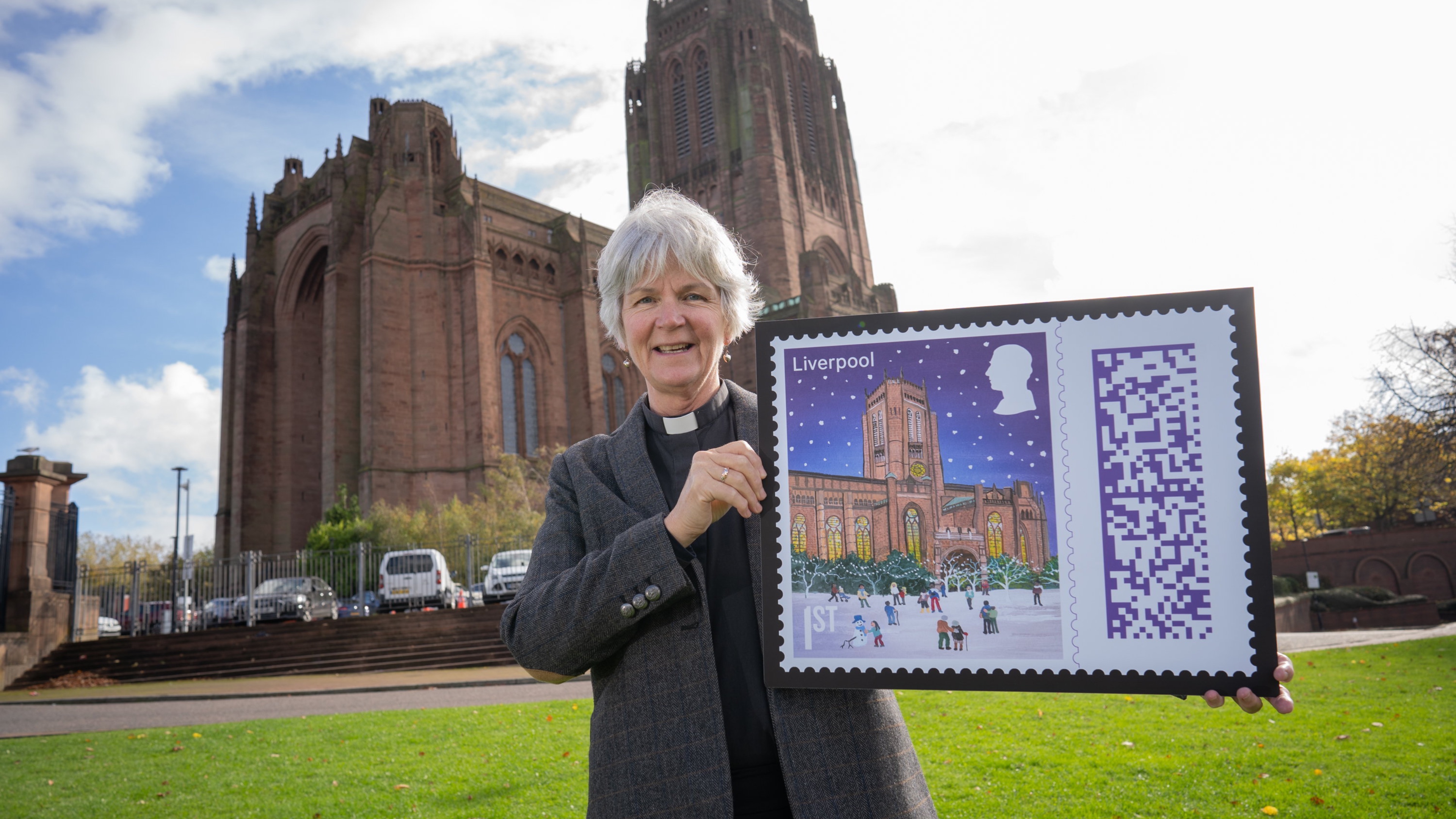 Liverpool Cathedral features on Royal Mail Christmas stamp collection