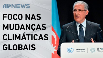 Líderes mundiais abrem COP29 no Azerbaijão