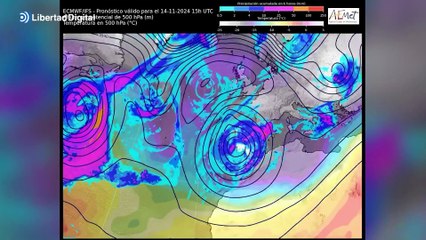 Nuevo aviso de la AEMET: llegan más lluvias a la Comunidad Valenciana