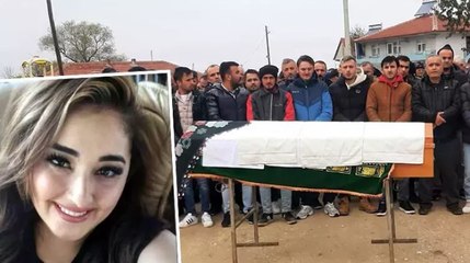 Otoyolda otomobilin çarptığı Gamze Çetin, son yolculuğuna uğurlandı