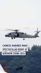 Chinese marines make spectacular debut at Airshow China 2024