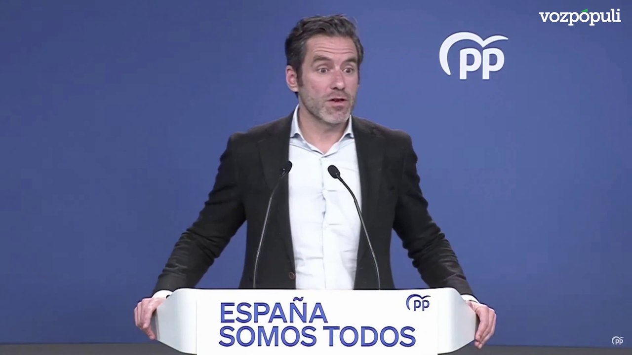Borja Sémper: "La agenda de Sánchez es huir y viajar por el mundo"