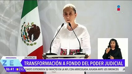 Claudia Sheinbaum exhorta a los egresados de la carrera Derecho a participar en la elección judicial