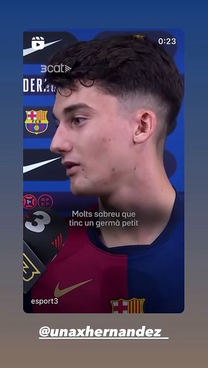 La joya desconocida de la Masía: es hermano de un jugador del Barça
