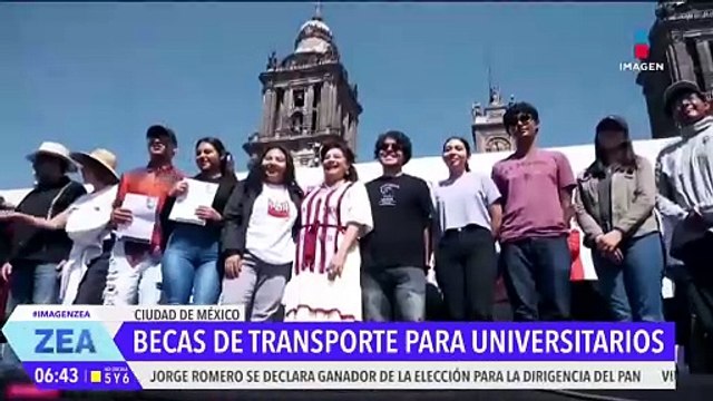 Clara Brugada inicia la entrega de becas para transporte a universitarios