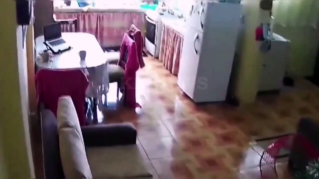 Terremoto en Cuba: Imágenes de cámaras de seguridad