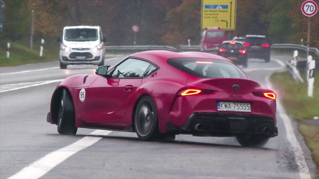 500HP Toyota Supra Mk5 - CRAZY Drifts & Powerslides !