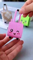 🎒✨ Carry Your Style with Mini Trolley School Bag Magic! Trendy & Convenient! 🌟📚 #amazing_