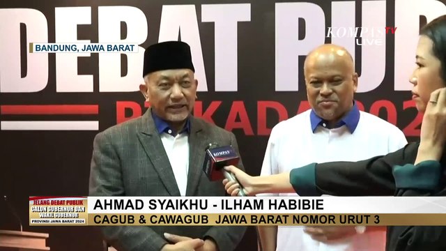Debat Perdana Pilgub Jabar, Ahmad Syaikhu-Ilham Habibie: Kami Fokuskan Peningkatan Ekonomi