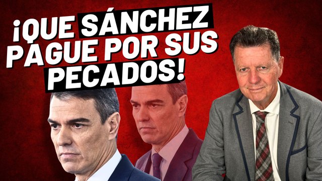 Alfonso Rojo: “Vamos por orden y lo urgente es que Sánchez pague por sus pecados y por sus delitos”