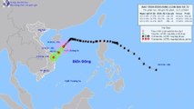 Thời tiết ngày 11/11: Quỹ đạo di chuyển của bão Toraji