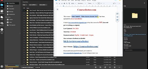 Sean Cannell – Video Success Secrets Vol II Download