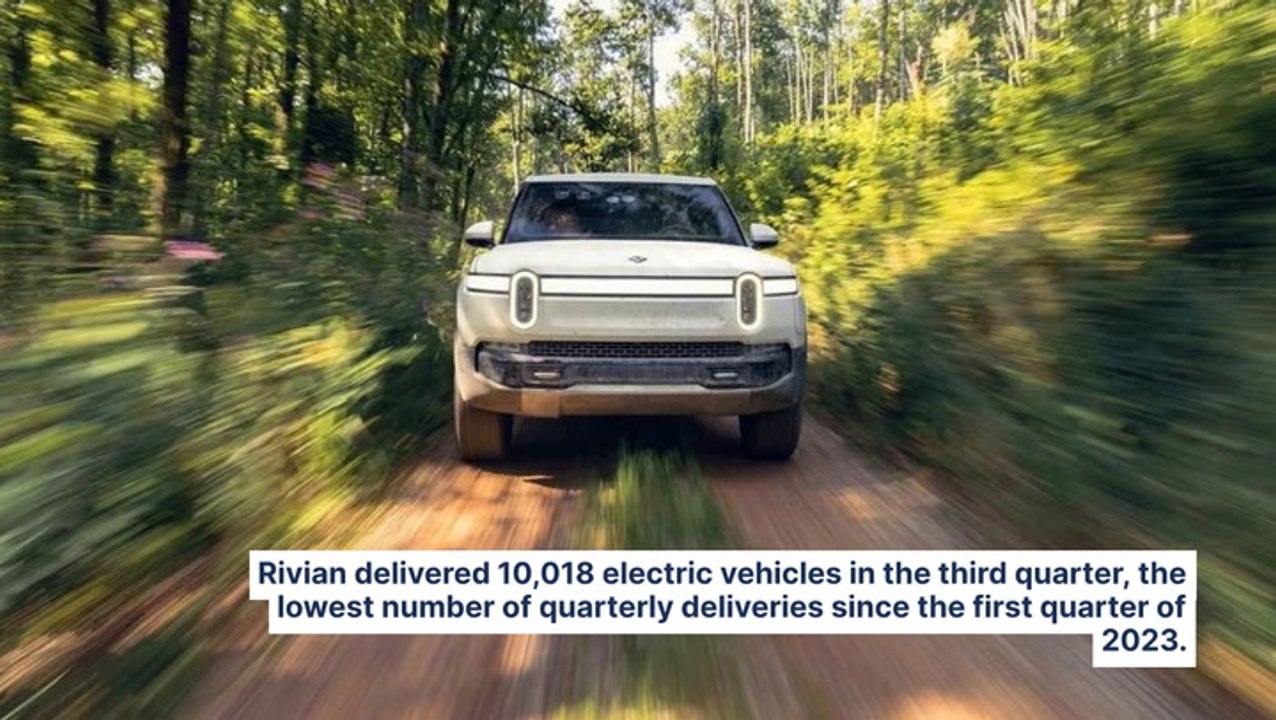 Tesla Rival Rivian Reports Steep Loss Of About $40K Per EV In Q3 As Deliveries Hit Lowest Since Q1 2023