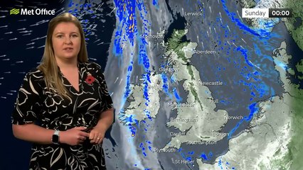 Met Office Saturday afternoon weather forecast 09/11/24