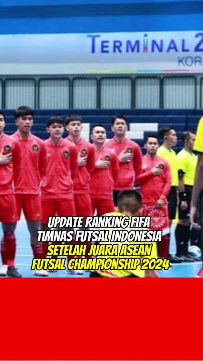 Update Ranking FIFA Timnas Futsal Indonesia Setelah Juara ASEAN Futsal Championship 2024
