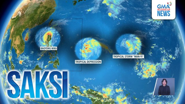 3 bagyo, posibleng makaapekto sa Pilipinas ngayong Linggo | Saksi
