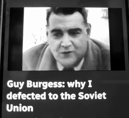 Guy Burgess spy interview (January 1959)