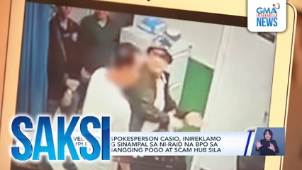 Relieved PAOCC Spokesperson Casio, inireklamo ng empleyadong sinampal sa ni-raid na BPO sa BATAAN; BPO, itinangging POGO at scam hub sila | Saksi