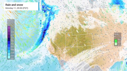 Atmospheric River Brings Rain & Snow to Pacific NW 🌧️