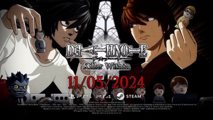 Death Note Killer Within Official Announcement Trailer