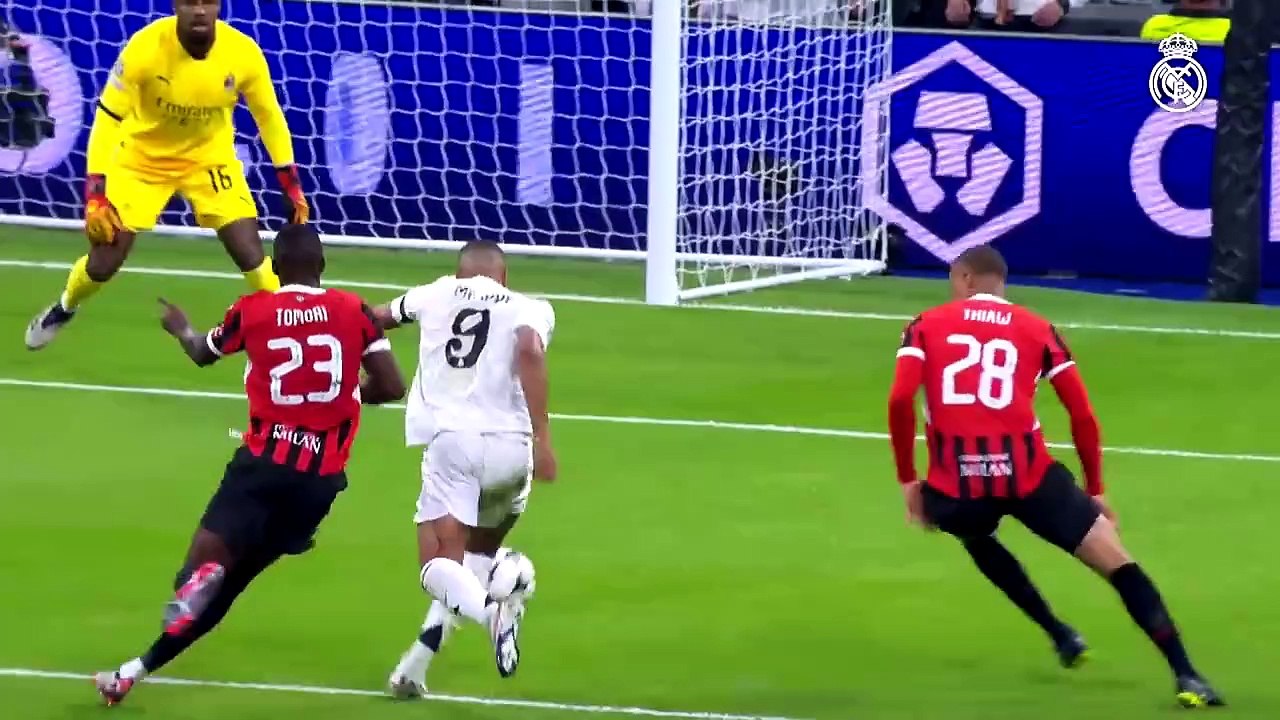 real madrid vs ac milan, championship 2024-25HIGHLIGHTS