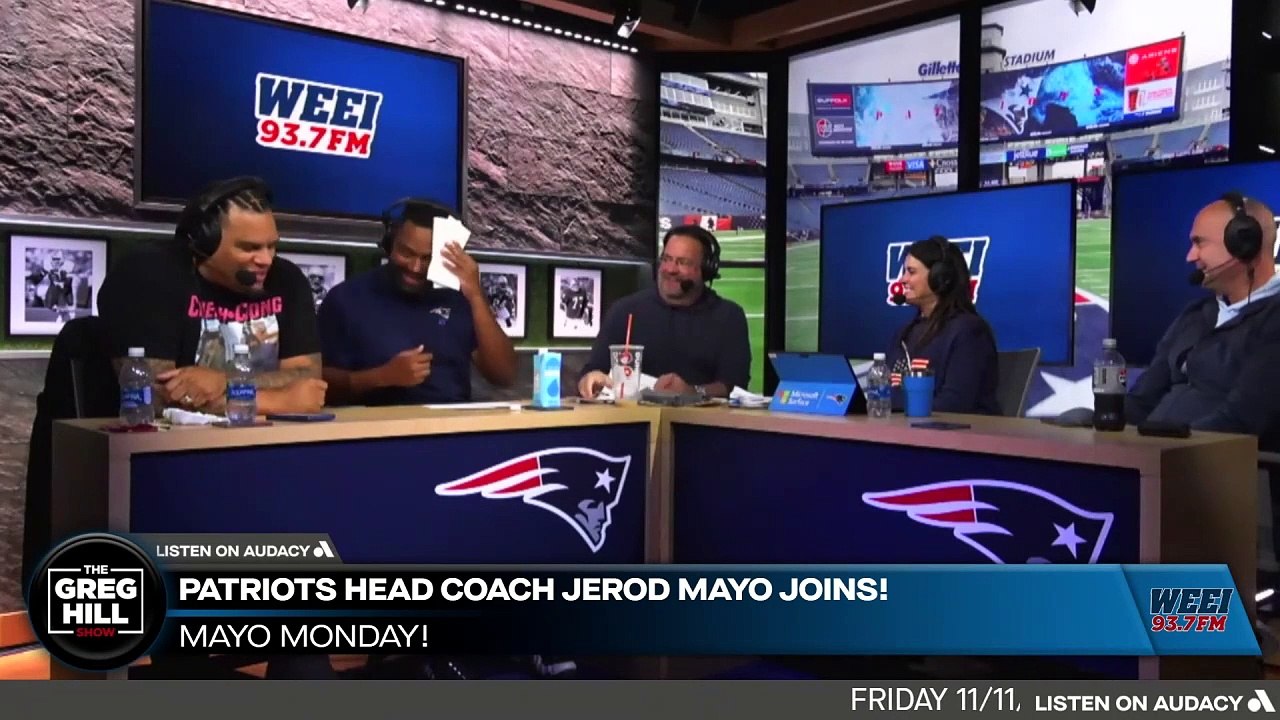 Patriots Head Coach Jerod Mayo joins! How were the Pats able to mitigate the big plays from Caleb?
