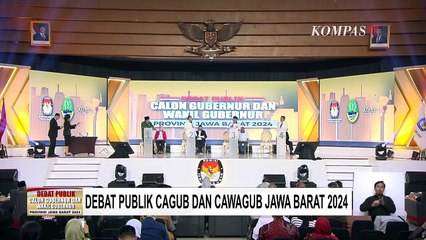 [FULL] Momen Tanya Jawab Debat Pilkada Jawa Barat, Ada Cagub yang Salah Tanya Lawan