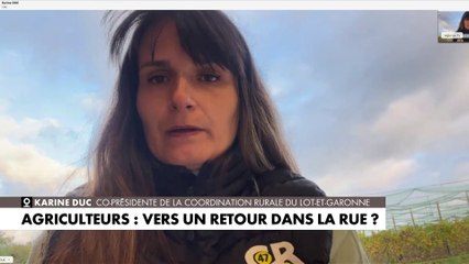 Karine Duc regrette «l’immobilisme de notre gouvernement» face aux agriculteurs