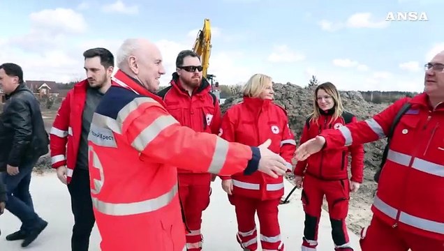 Ucraina, la Croce rossa italiana inaugura 56 case per famiglie