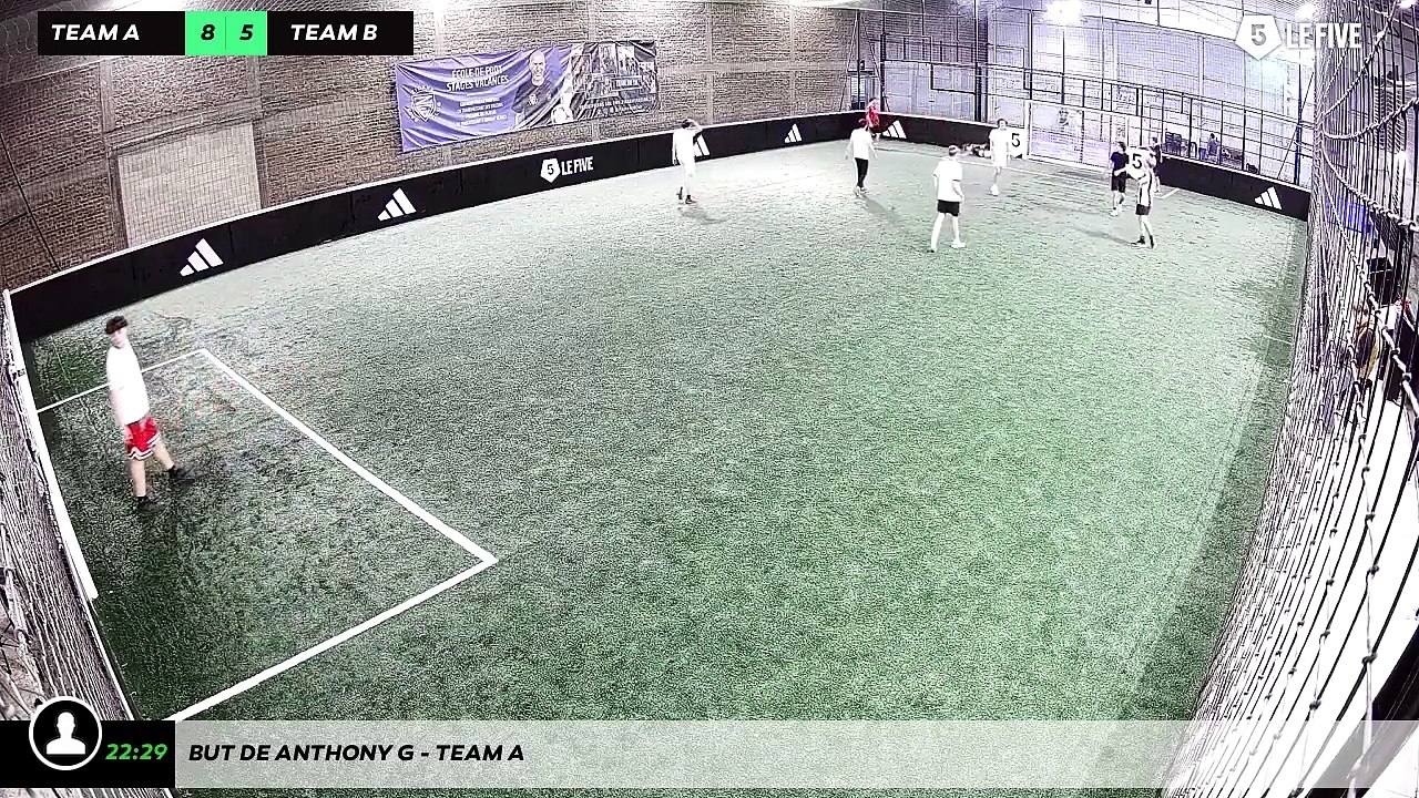 But de Anthony G - Team A