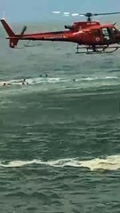 Pescador morre e outro fica hospitalizado após afogamento em Maricá