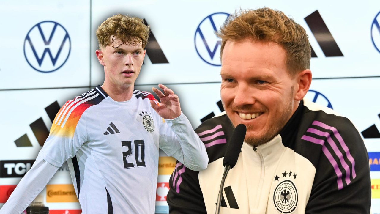 Kein 'Vollblinder': Nagelsmann scherzt wegen Wanner