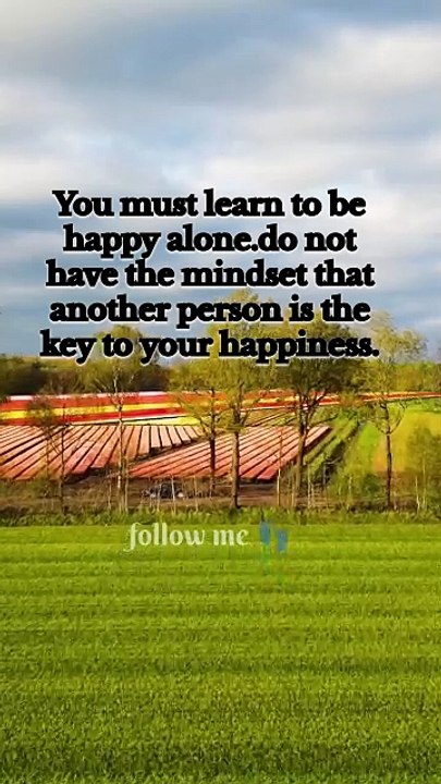 Happy Alone