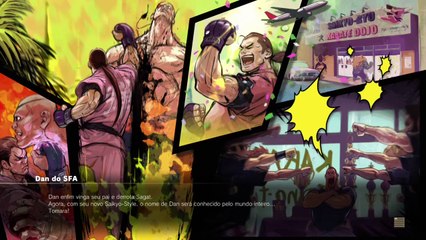 Street Fighter V - Arcade Mode + Secret Fight - Dan - Hardest - SFA Route [1CC]