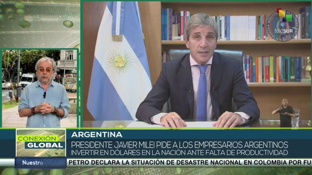 Pdte. Milei insta a empresarios argentinos a invertir en la nación