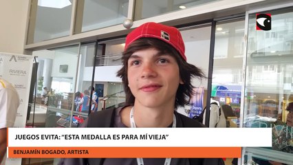 Juegos Evita: “Esta medalla es para mí vieja”
