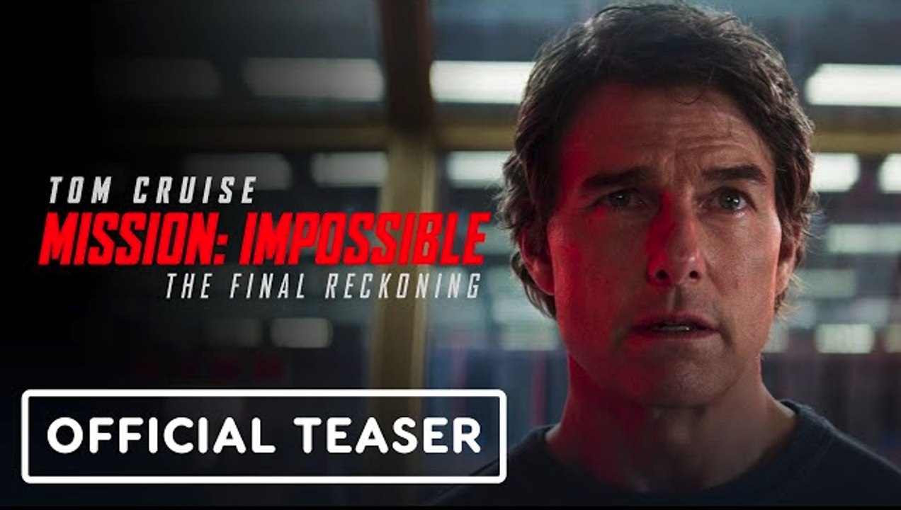 Mission Impossible: The Final Reckoning | Teaser Trailer - Tom Cruise, Hayley Atwell, Ving Rhames, Simon Pegg, Vanessa Kirby