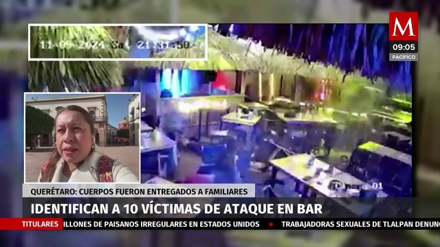 Un miembro del CJNG entre los muertos del ataque al bar 'Los Cantaritos' en Querétaro