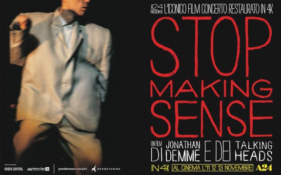 La clip di Stop Making Sense, il film concerto dei Talking Heads: Intro Psycho Killer