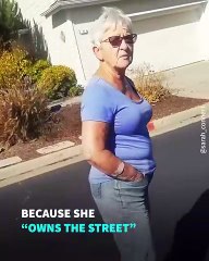 Karen Tells Woman Her Dog Isn't Allowed To Bark On The Street