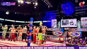 Homenaje a Scorpio Jr. y Guerra de Titanes