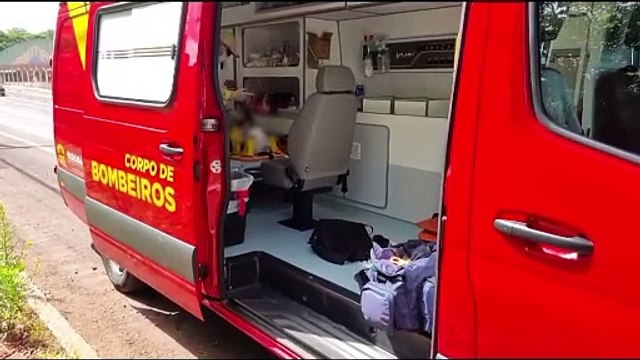 Atleta da Canoagem sofre queda de bicicleta e é socorrido pelo Siate na Rua da Lapa